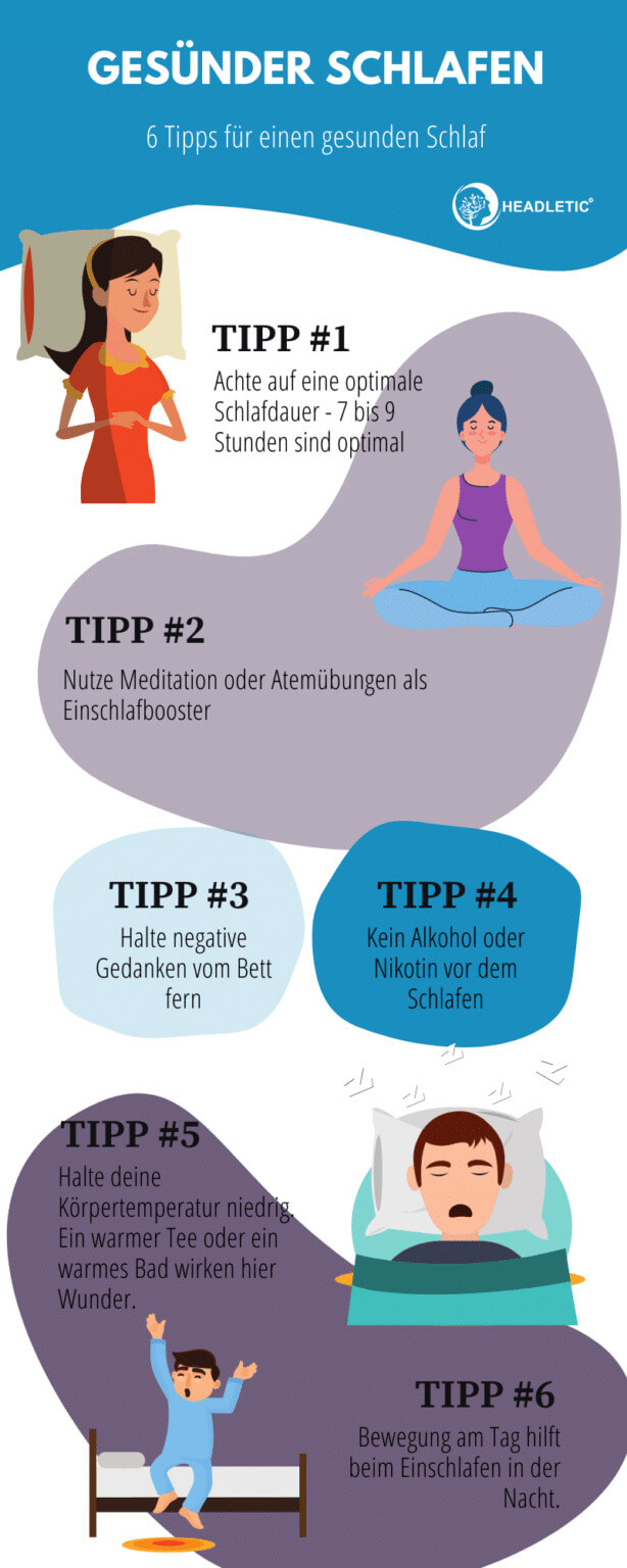 Die 10 Regeln der Schlafhygiene für einen besseren Schlaf ExpertenTipps
