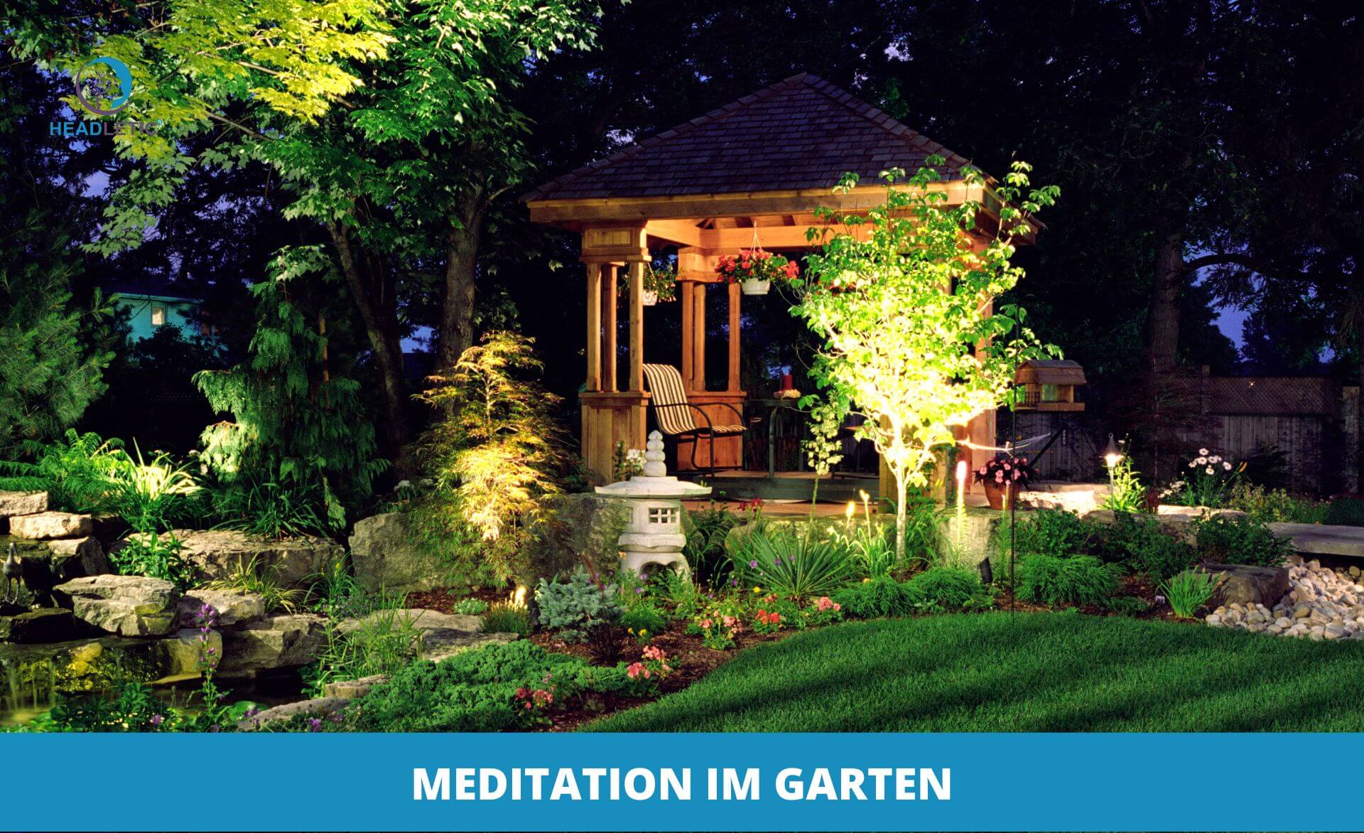 Meditation in der Natur - Im Garten