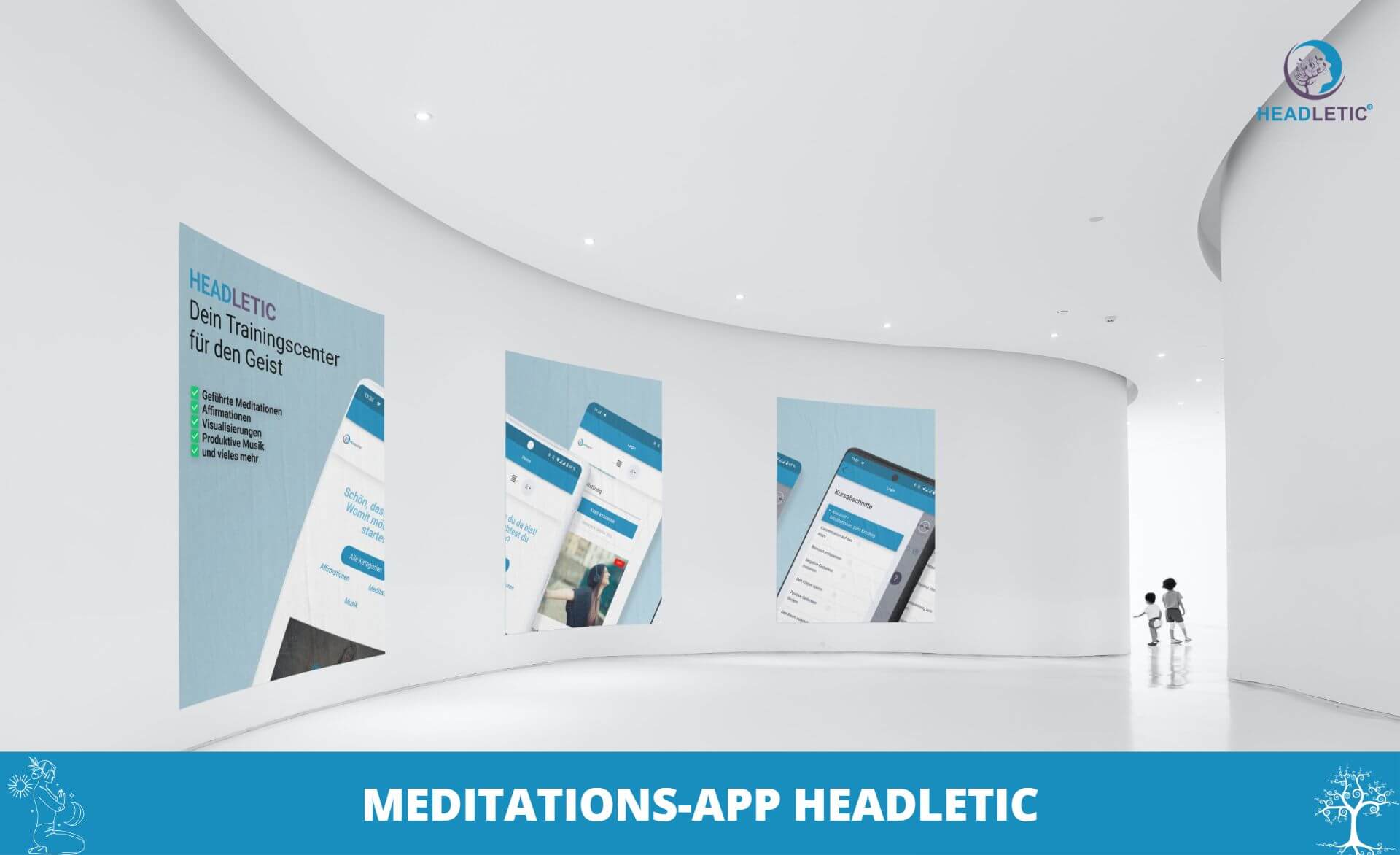 Kostenlose Meditations App Headletic